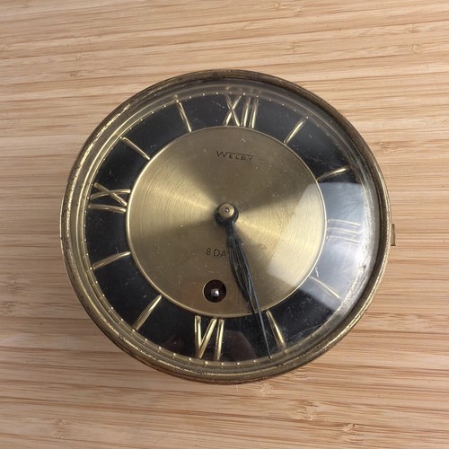 Vintage welby day clock - 5”, 8-day