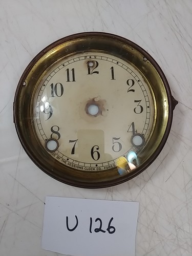 Sessions mantle clock dial - ,