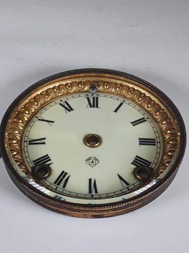 Antique ansonia clock dial - clock,