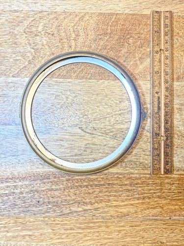 Antique clock bezel - antique, glass)
