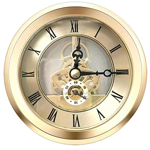 Transparent mini clock - transparent, insert